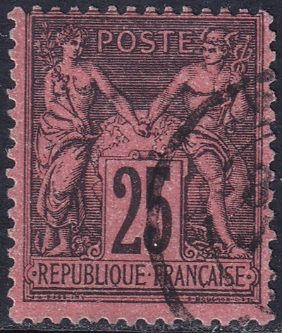 France 1878 Sc 93 used