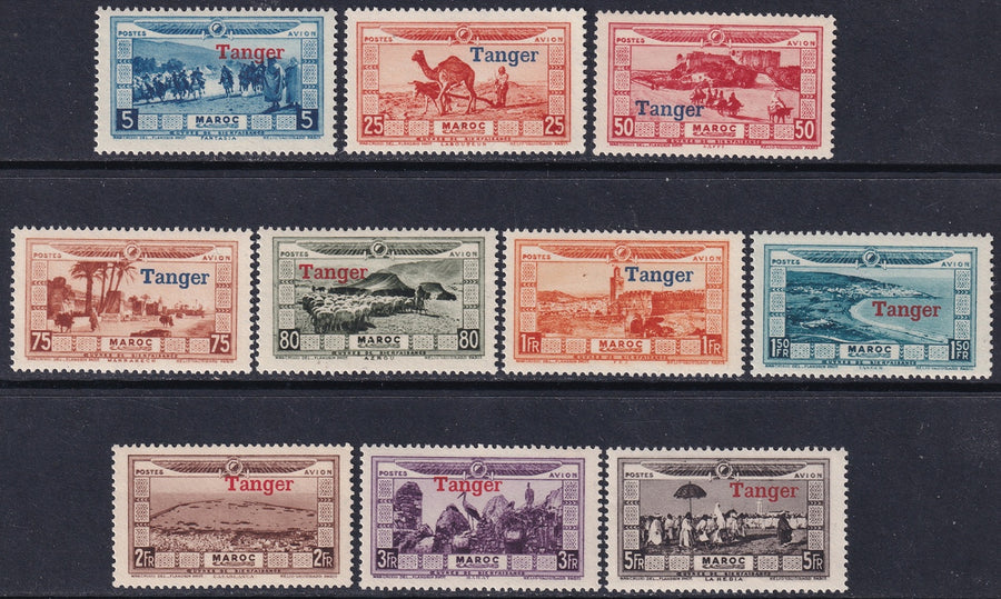 French Morocco 1928 Sc CB11-20 air post set MNH**