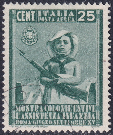 Italy 1937 Sc C89 air post used