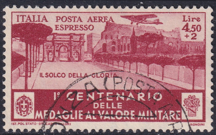 Italy 1934 Sc CE9 air post express used
