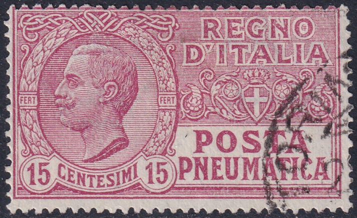 Italy 1928 Sc D4 pneumatic post used "Torino" cancel