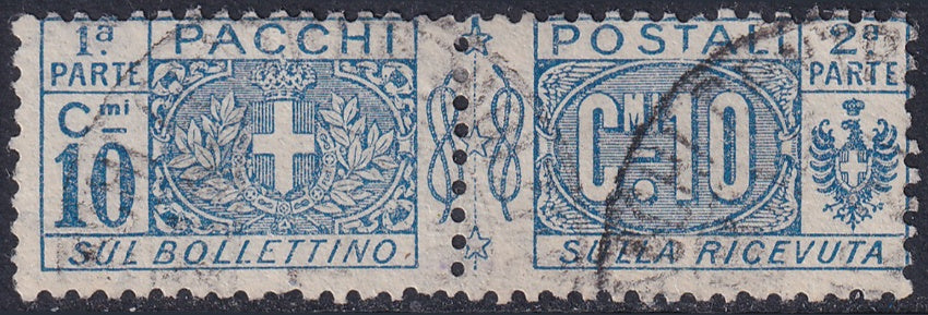 Italy 1914 Sc Q8 parcel post used