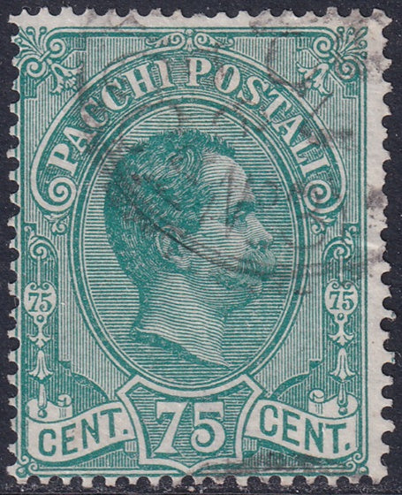 Italy 1884 Sc Q4 parcel post used