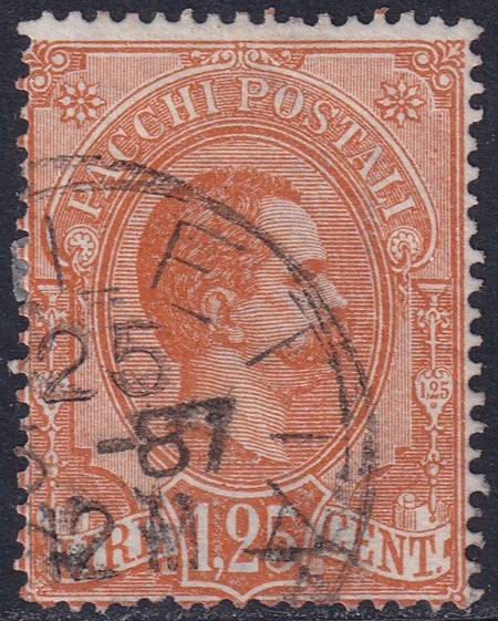 Italy 1884 Sc Q5 parcel post used