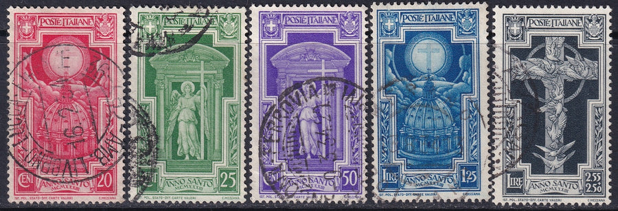 Italy 1933 Sc 310-4 set used