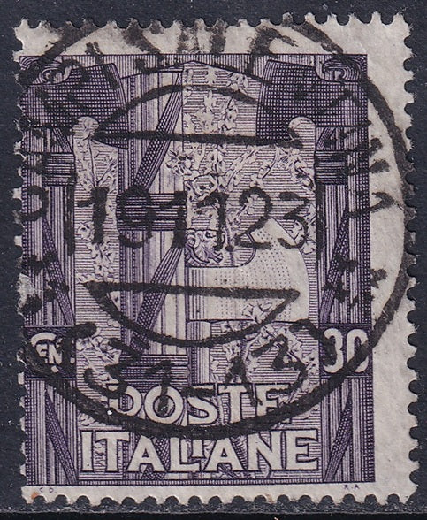Italy 1923 Sc 160 used "Campi Salentina" cancel