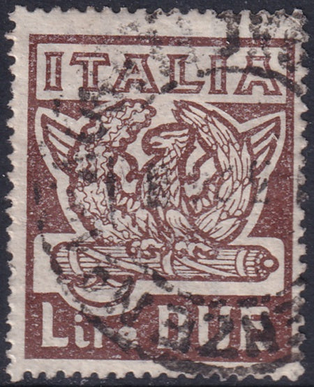 Italy 1923 Sc 163 used gum remaining