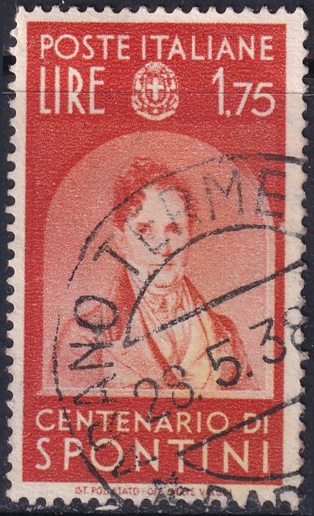 Italy 1937 Sc 394 used "Abano Terme" cancel