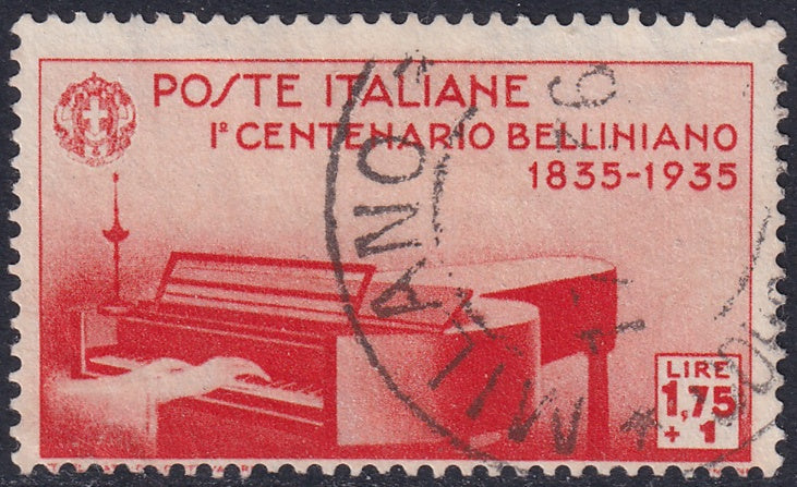 Italy 1935 Sc 353 used "Milano" cancel