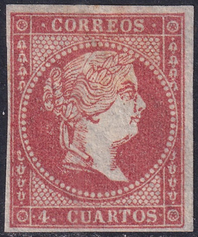 Spain 1855 Sc 41a MNG(*)