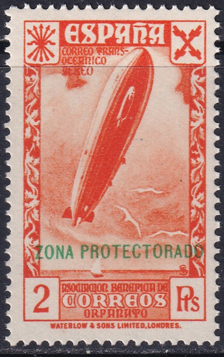 Spanish Morocco 1938 beneficencia Ed 12 MNH**