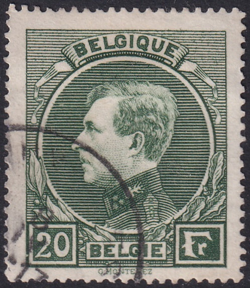 Belgium 1929 Sc 213 used