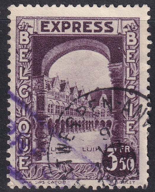 Belgium 1929 Sc E3 express used "Antwerpen" cancel