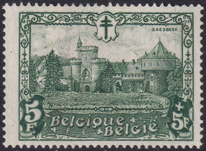 Belgium 1930 Sc B105 used light cancel