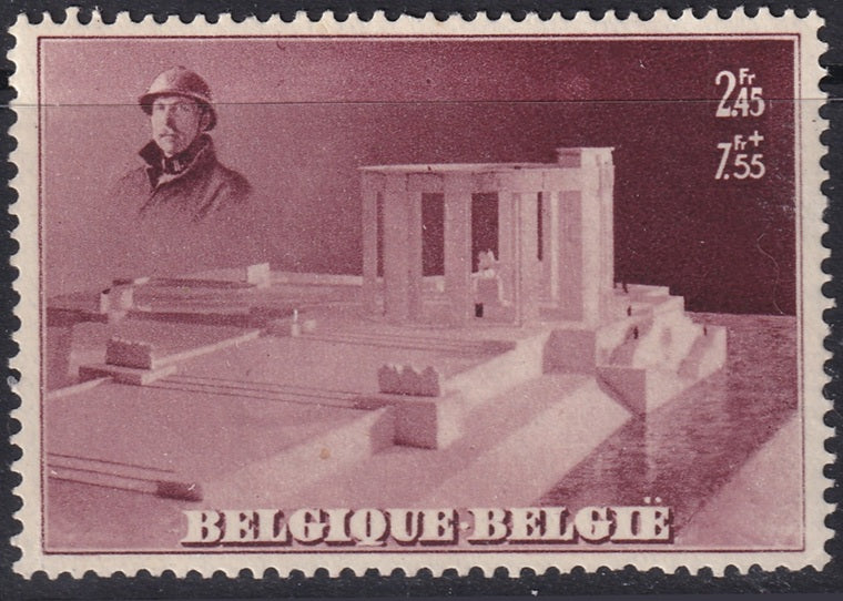 Belgium 1938 Sc B208a MNH** some disturbed gum