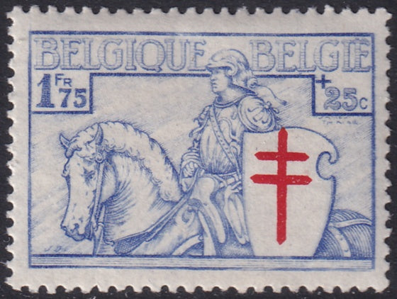 Belgium 1934 Sc B161 MH* heavy hinging