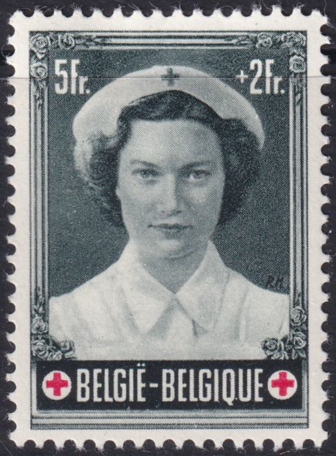 Belgium 1951 Sc B496 MH*
