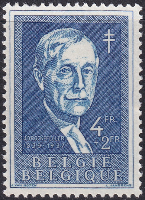 Belgium 1955 Sc B584 MNH**