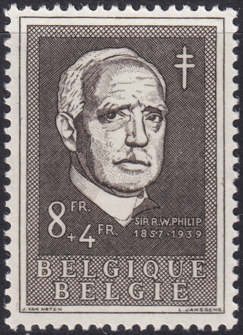 Belgium 1955 Sc B585 MNH**