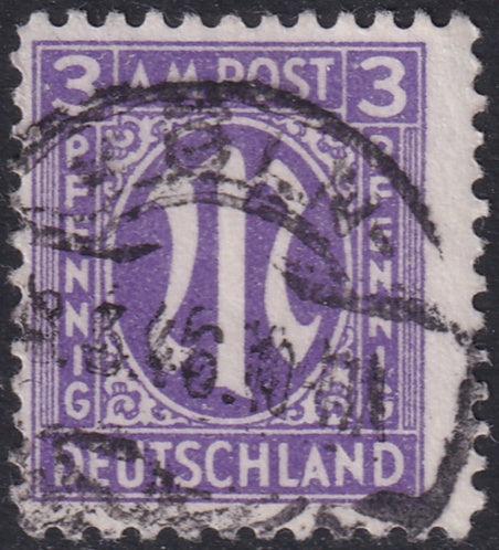 Germany 1945 Sc 3N2 AMG used "Koln" cancel