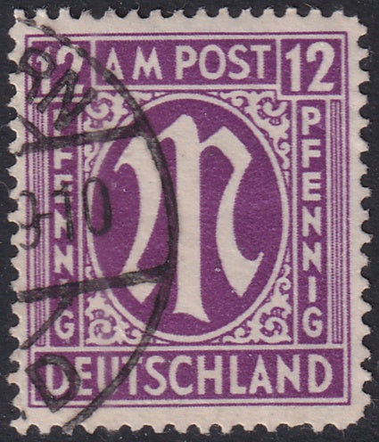 Germany 1945 Sc 3N8b AMG used