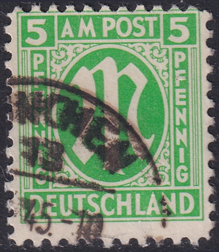 Germany 1945 Sc 3N4a AMG used "Munchen" cancel