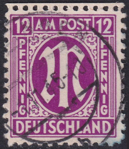 Germany 1945 Sc 3N8a AMG used