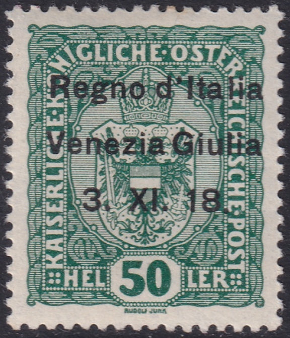 Austria 1918 Sc N11 Italian occupation MH*