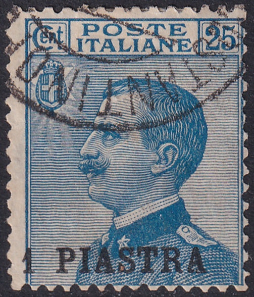 Italian Offices Turkey 1908 Sc 16 used "Constantinopoli" cancel