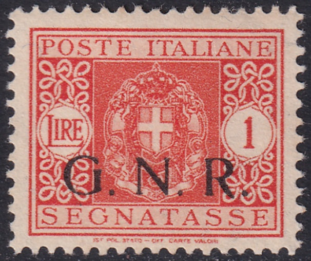 Italian Social Republic 1944 Sc GNJ9 postage due MH*