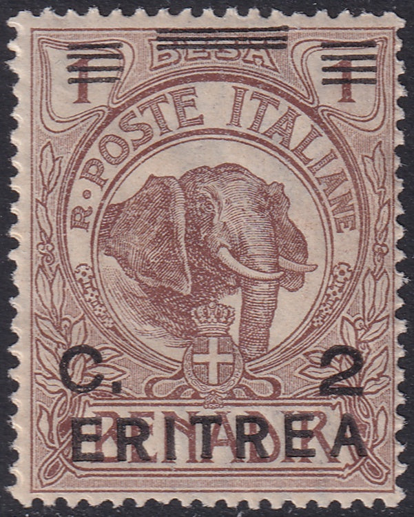 Eritrea 1922 Sc 58 MNH** light horizontal crease