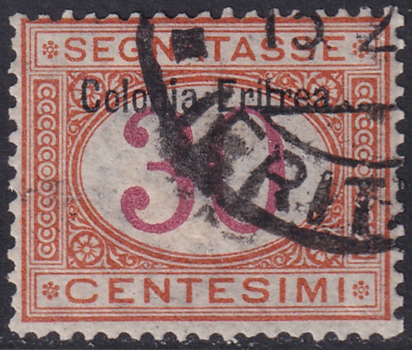 Eritrea 1903 Sc J4 postage due used