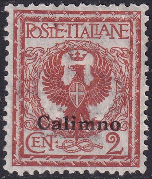 Italy Aegean Calino 1912 Sc 1 MH* some gum crazing