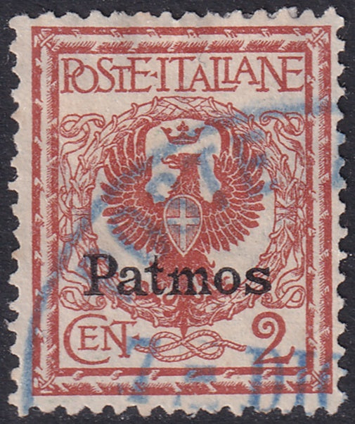 Italy Aegean Patmo 1912 Sc 1 used