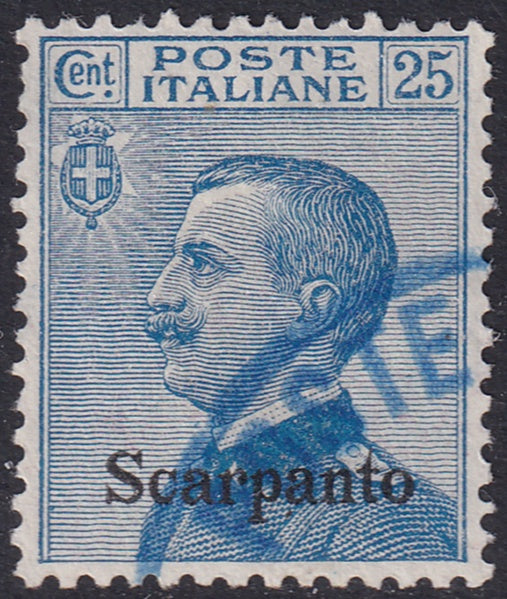 Italy Aegean Scarpanto 1912 Sc 6 used