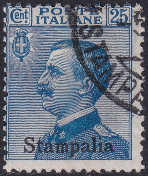 Italy Aegean Stampalia 1912 Sc 6 used "Stampalia" cancel