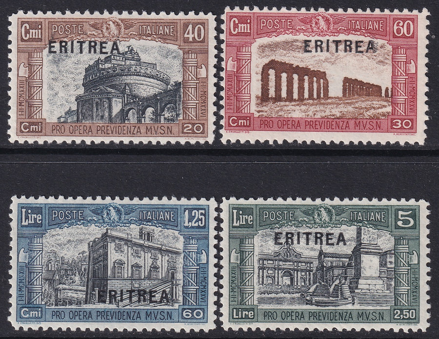 Eritrea 1927 Sc B17-20 set MNH**
