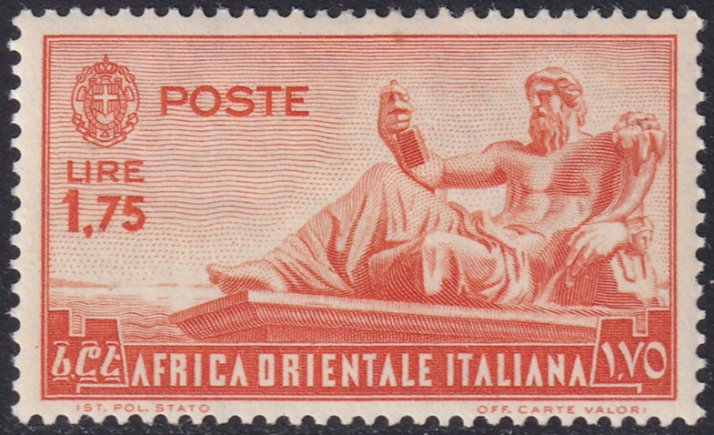 Italian East Africa 1938 Sc 14 MH*