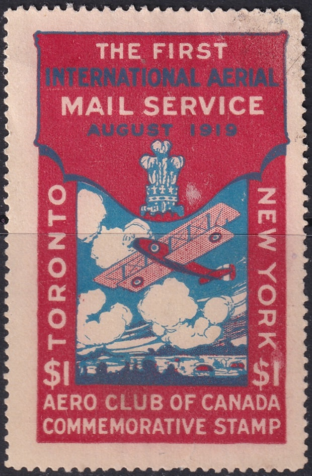 Canada 1919 Sc CLP3 semi-official air post MNG(*) small tear & stain