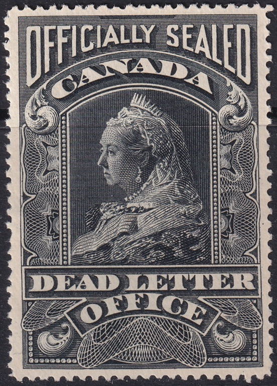 Canada 1907 Sc OX3 officially sealed MNG(*)
