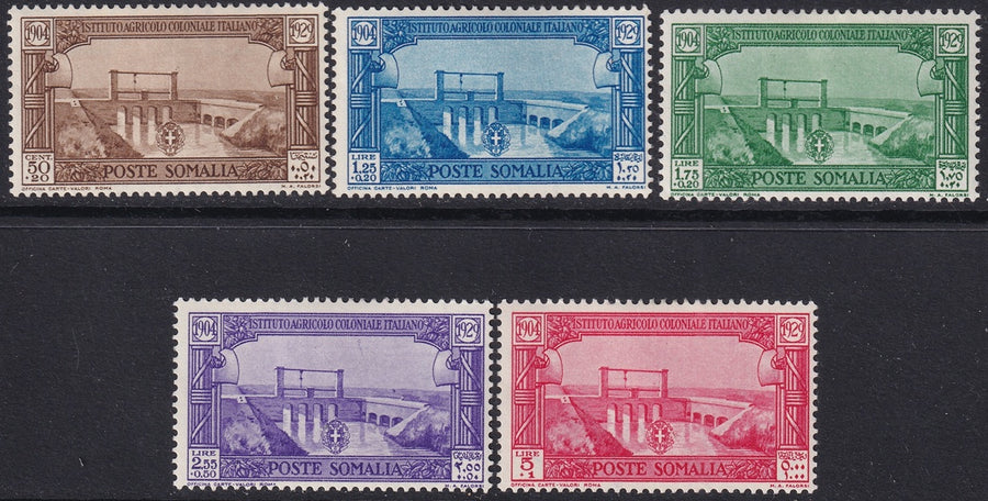 Somalia 1930 Sc B33-7 set MH*