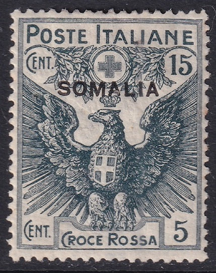 Somalia 1916 Sc B2 MH* gum crazing