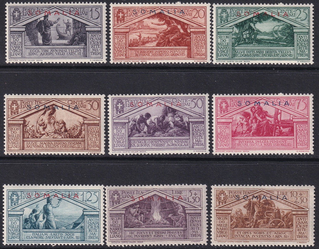 Somalia 1930 Sc 119-27 set MH*