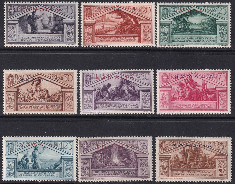 Somalia 1930 Sc 119-27 set MH*