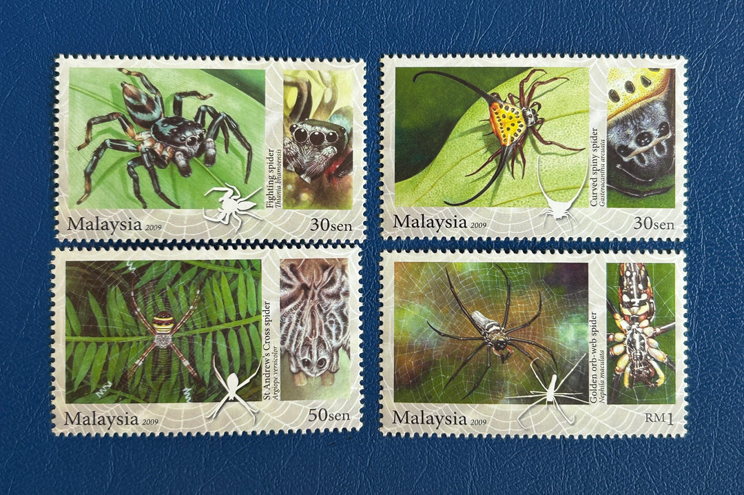 Malaysia - 2009 - Spiders (fauna) - MNH**