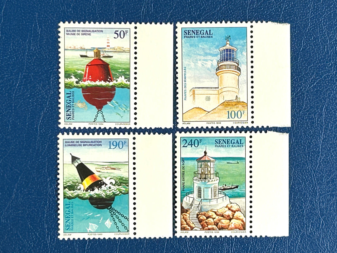Senegal Sc 1322-25 Lighthouses 1998 MNH**
