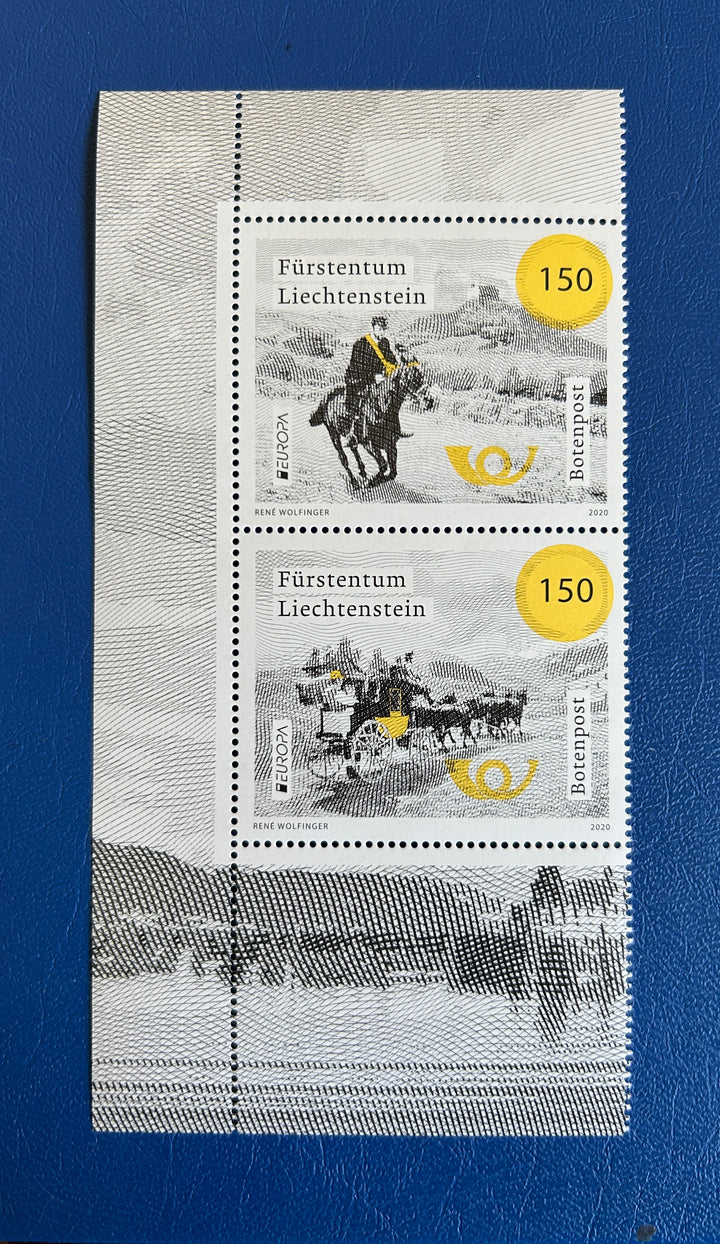 Liechtenstein - 2021 - Sc 1809 Ancient Postal Routes - MNH**
