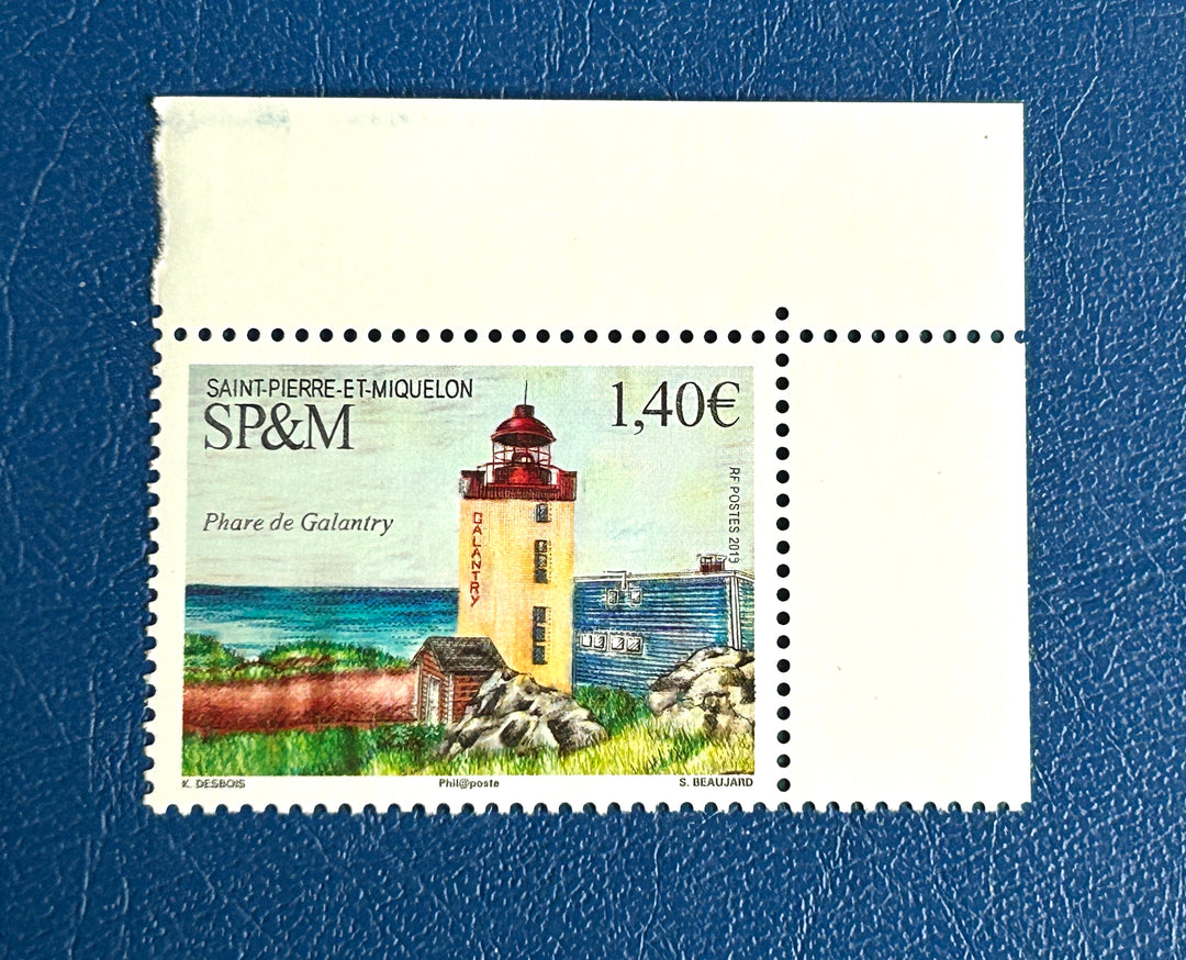 St Pierre & Miquelon Sc 1081 Lighthouses 2019 MNH**