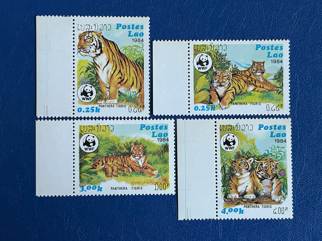 Laos - 1984 - WWF Wild Cats (fauna) - MNH**