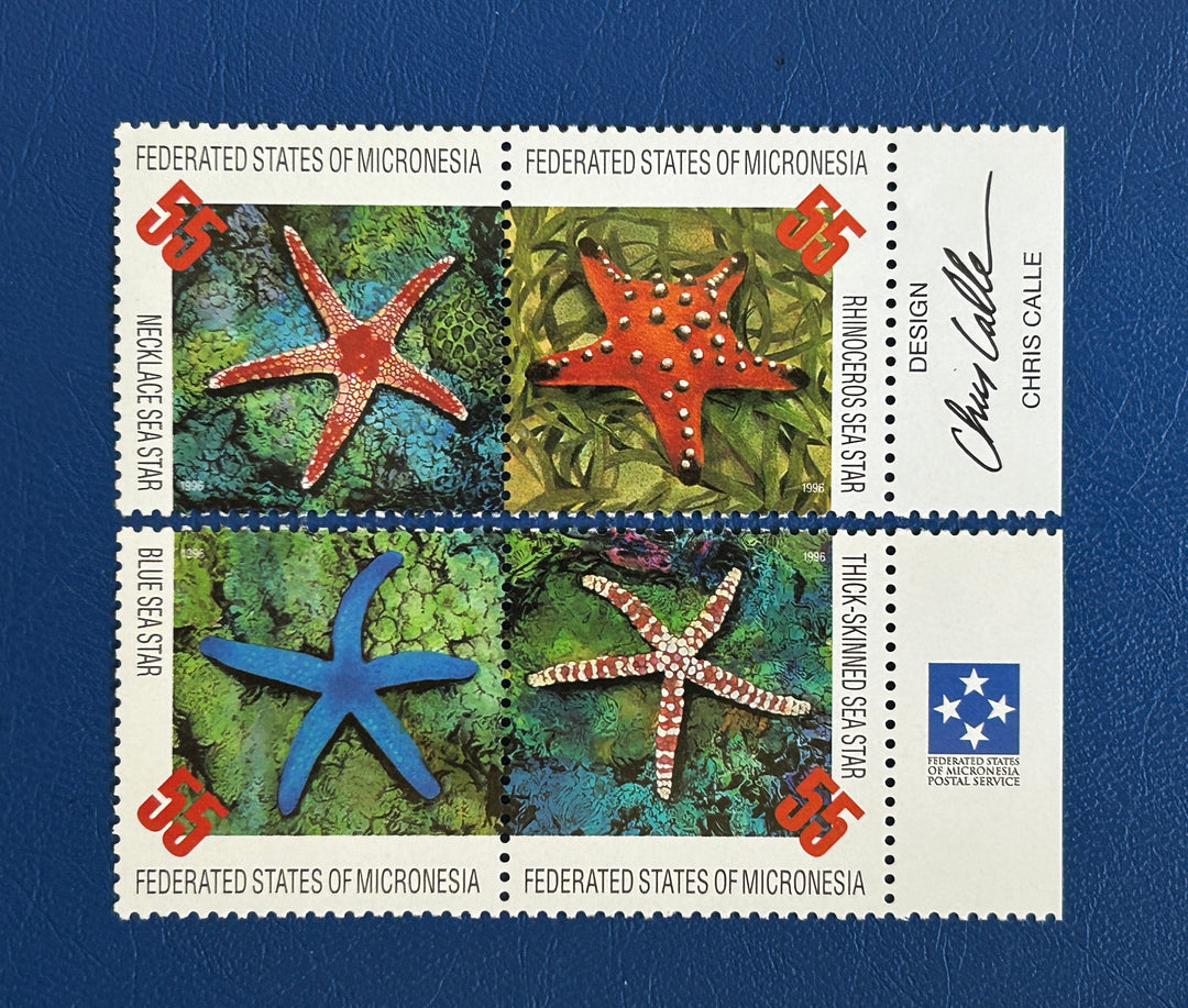 Micronesia - 1995 - Starfish/ Sea Star (fauna) - MNH**